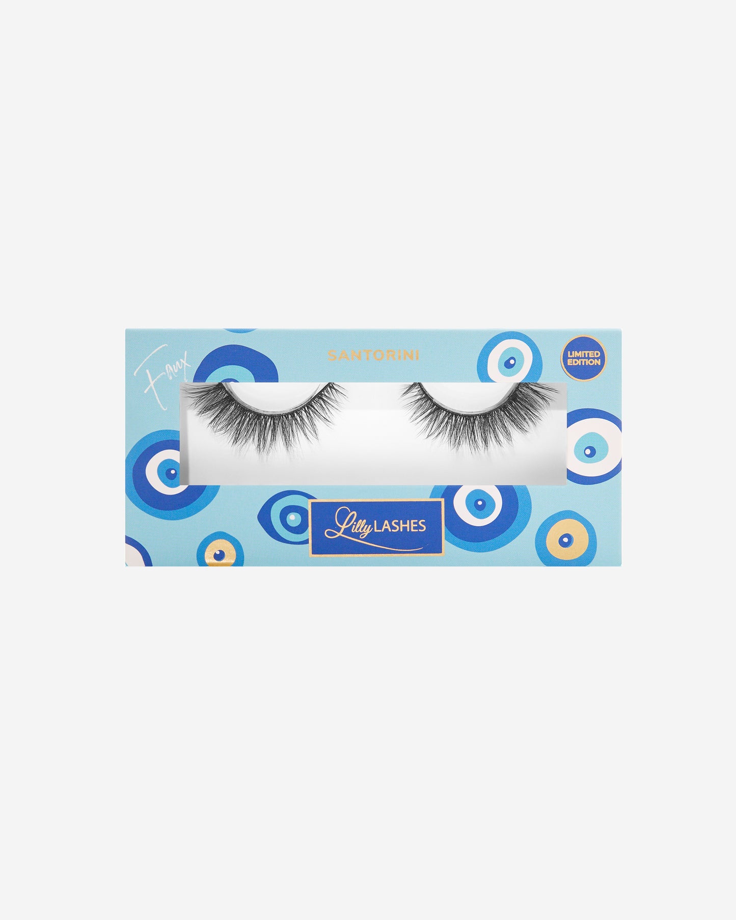 Lilly Lashes | Everyday Faux Mink | Limited Edition Santorini | Front of Box