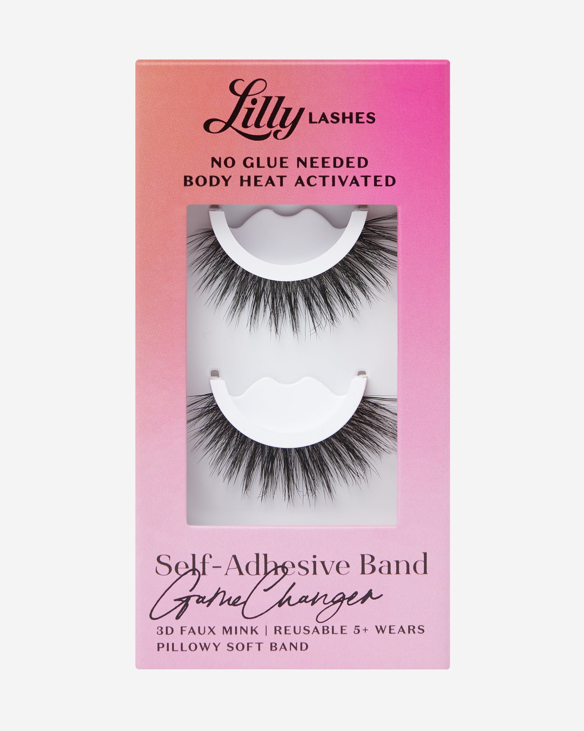 Lilly Lashes | Self Adhesive | GameChanger | Front of Box