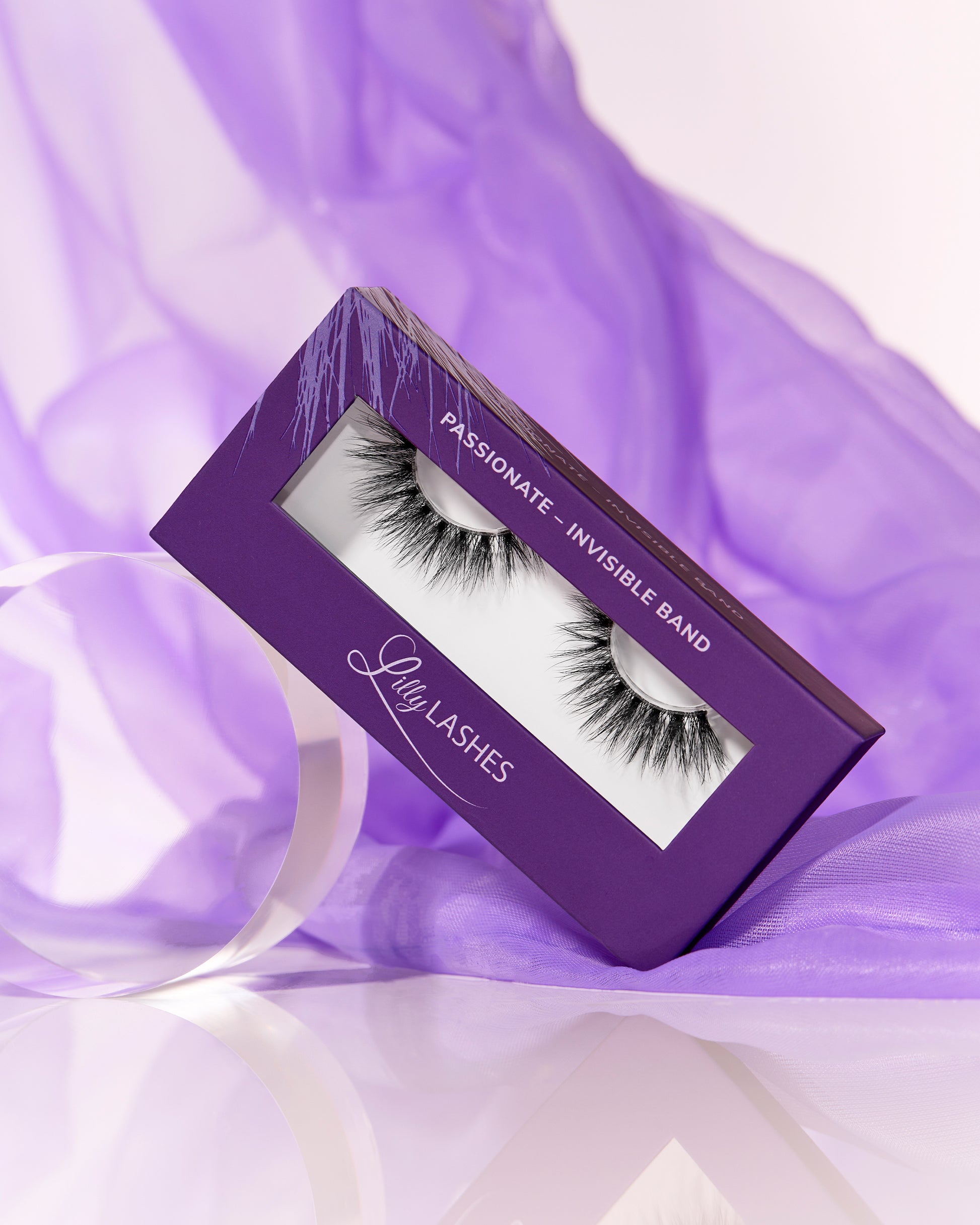Lilly Lashes | Sheer Band | Passionate | Stylized