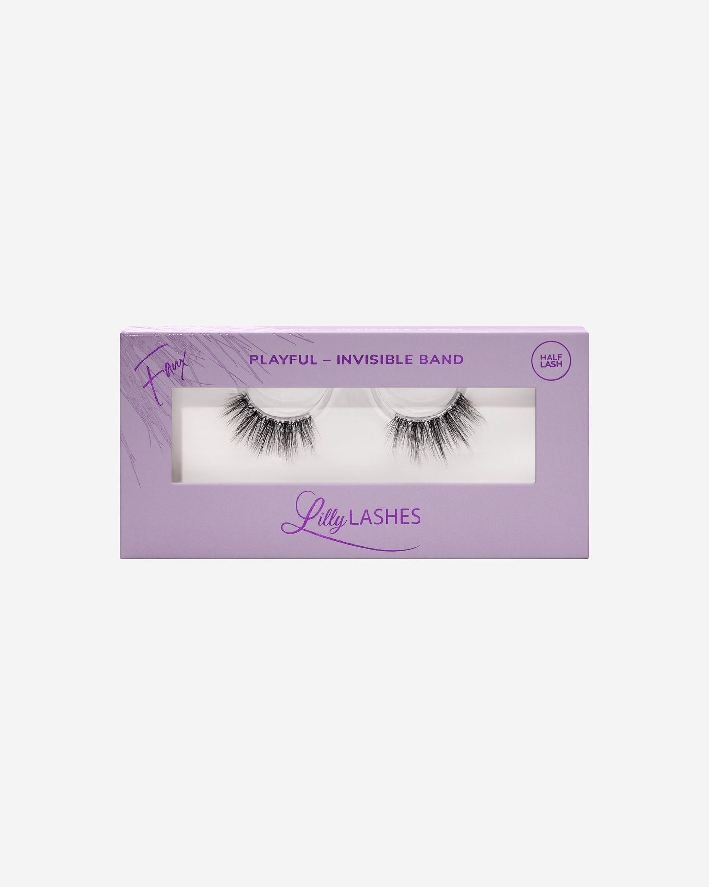 Lilly Lashes | Sheer Band | Playful | Front of Box