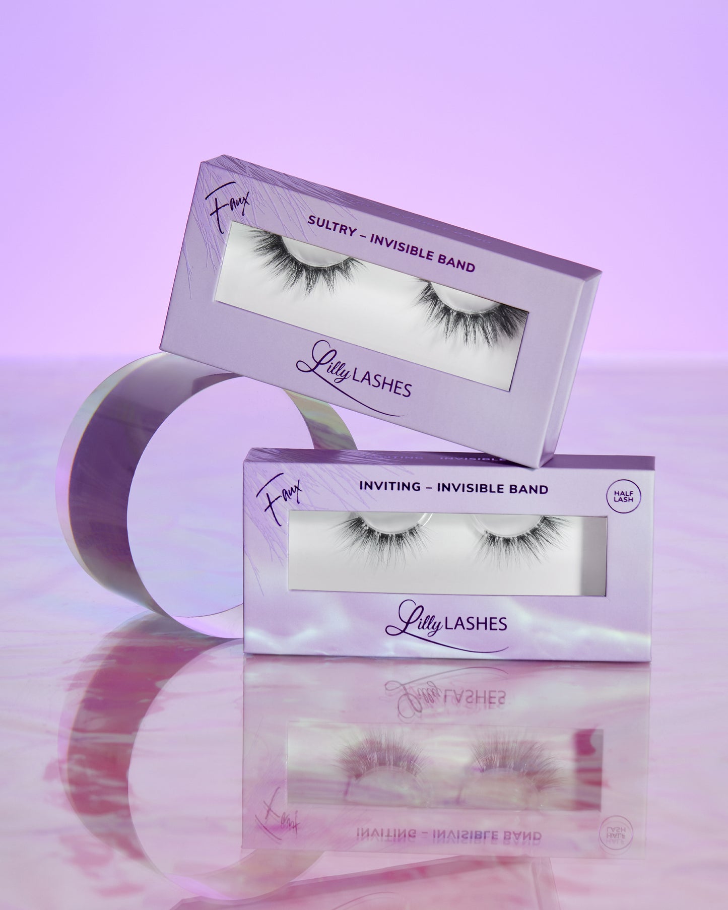Lilly Lashes | Sheer Band | Inviting | Stylized