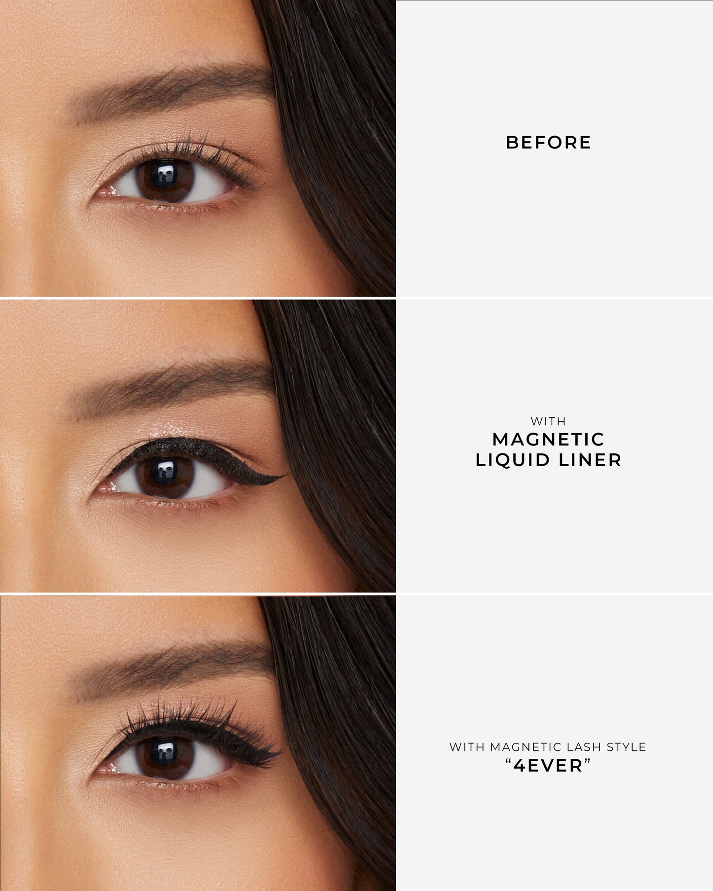 Lilly Lashes | Click Magnetic | Felt Tip Liner | Before and After