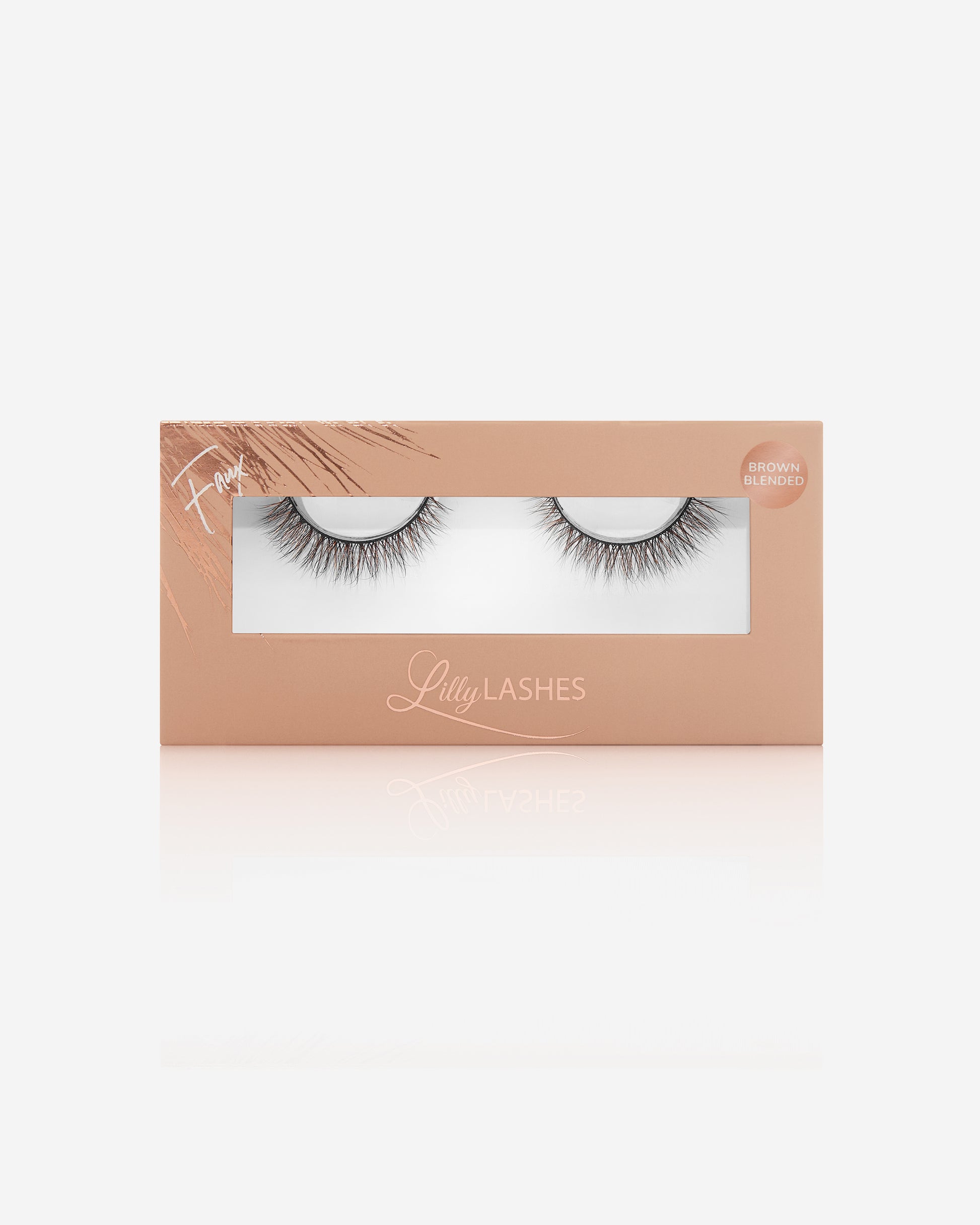 Lilly Lashes | Brown Blended | Naked | Front of Box