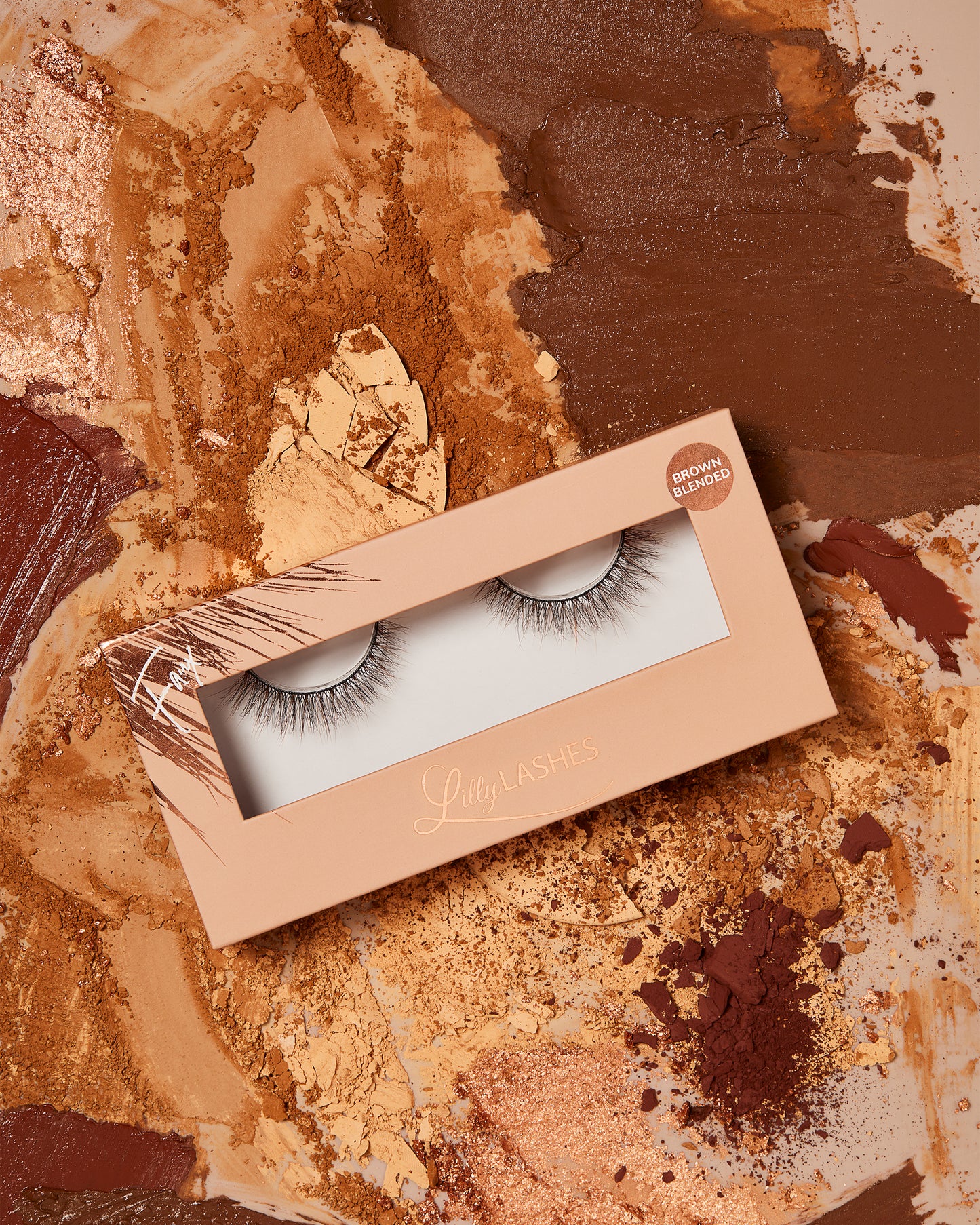 Lilly Lashes | Brown Blended | Naked | Stylized