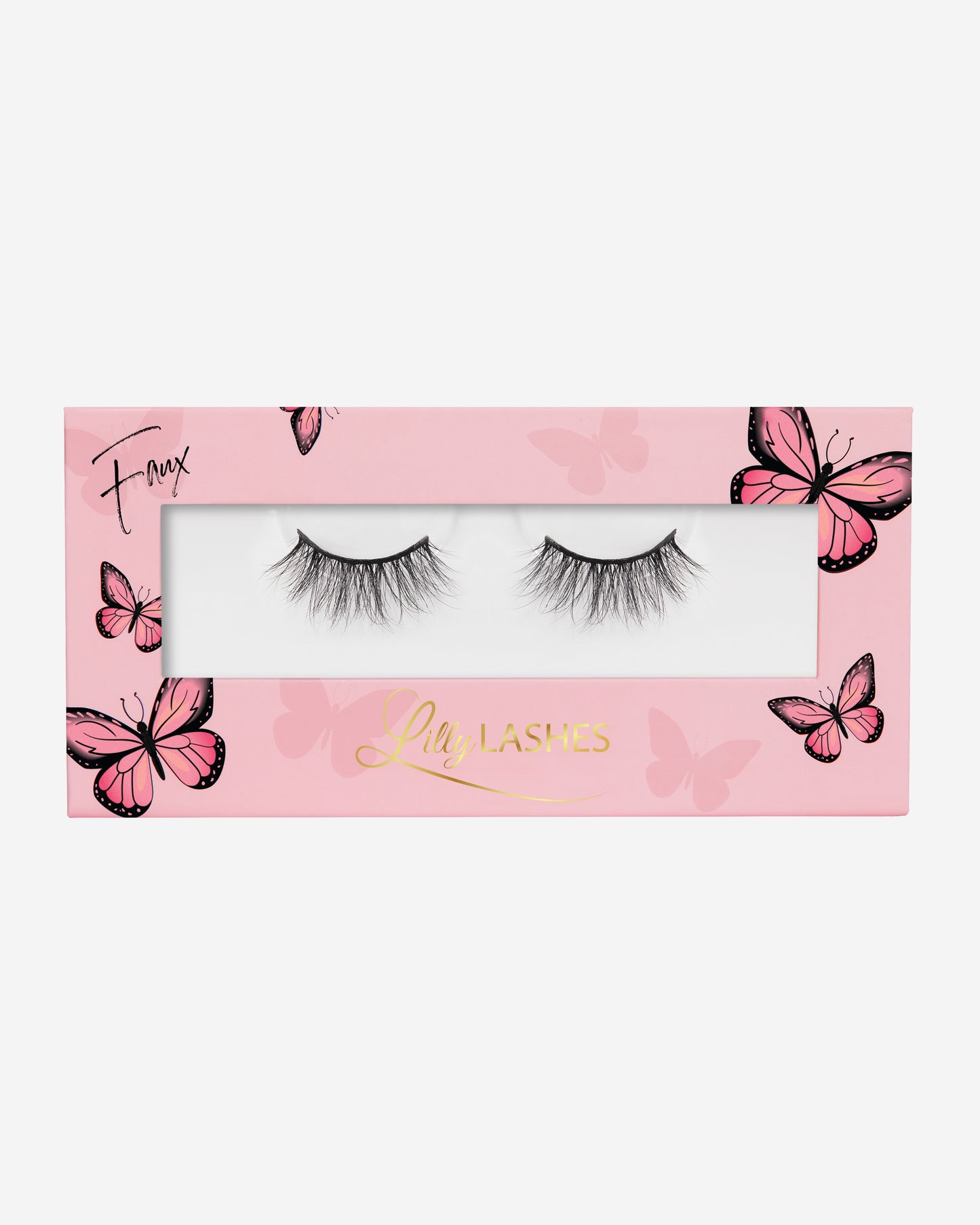 Lilly Lashes | Faux Mink Half Lashes | Flirty Half Lash | Front of Box