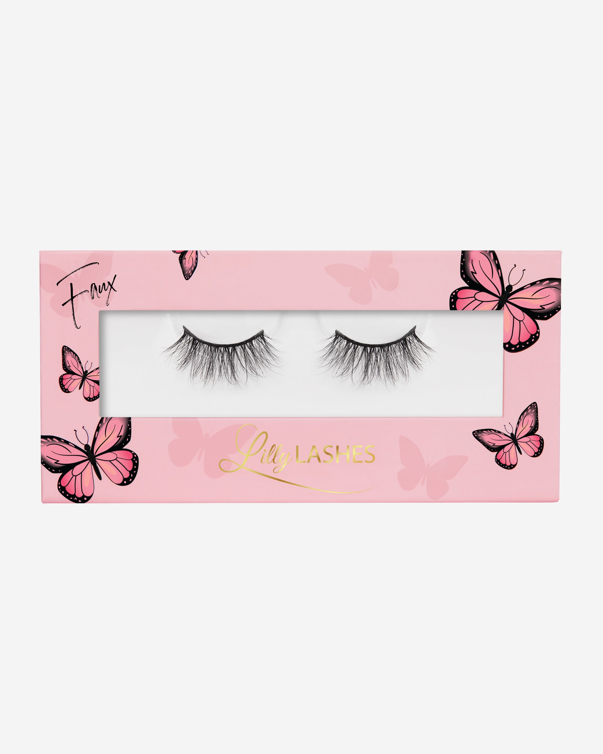 Lilly Lashes | Faux Mink Half Lashes | Flirty Half Lash | Front of Box