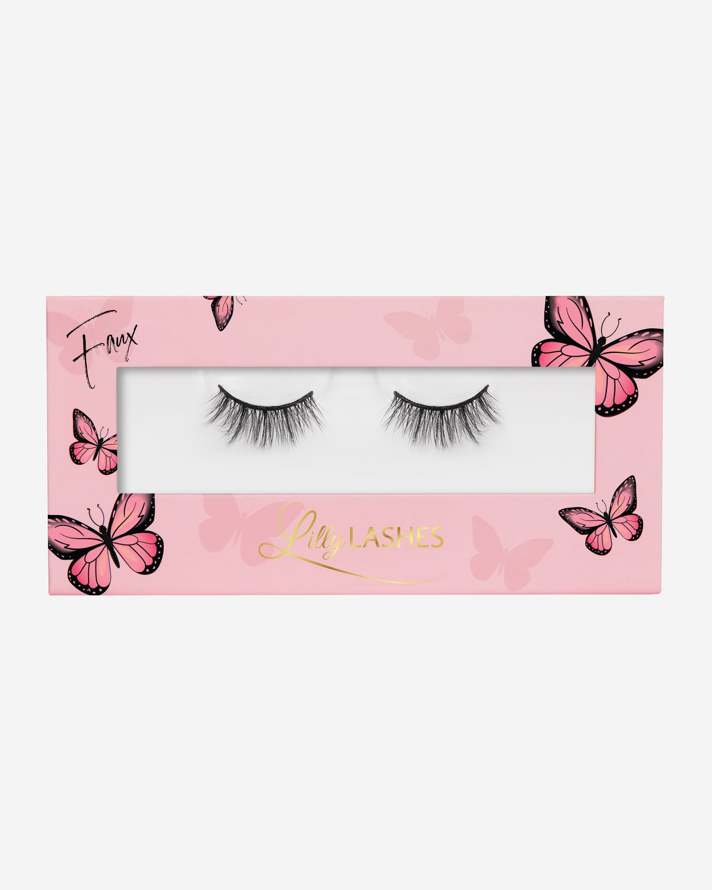 Lilly Lashes | Faux Mink Half Lashes | Heiry Half Lash | Front of Box