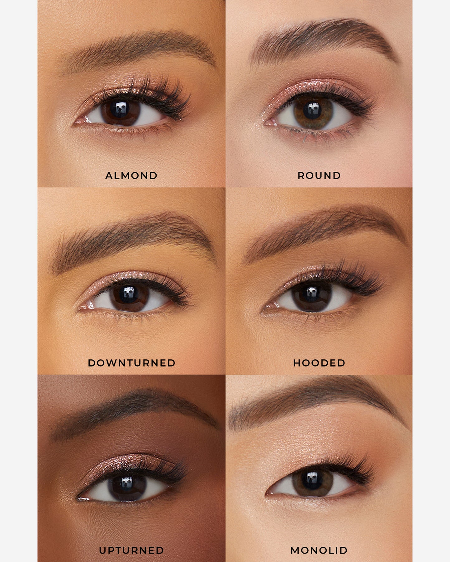 Lilly Lashes | Faux Mink Half Lashes | Heiry Half Lash | Eye Crops for Different Eye Shapes