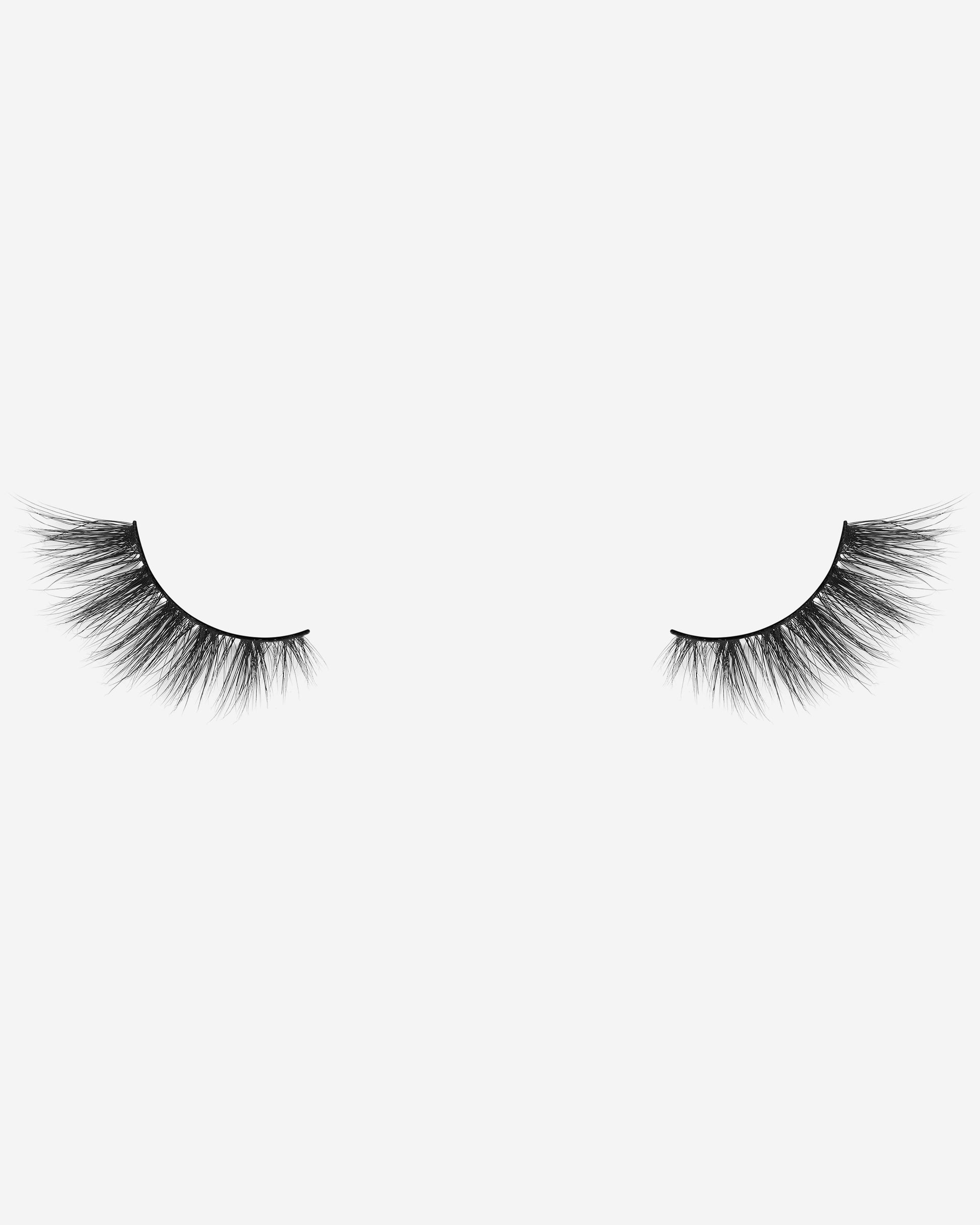 Lilly Lashes | Faux Mink Half Lashes | Sassy Half Lash | Side by Side