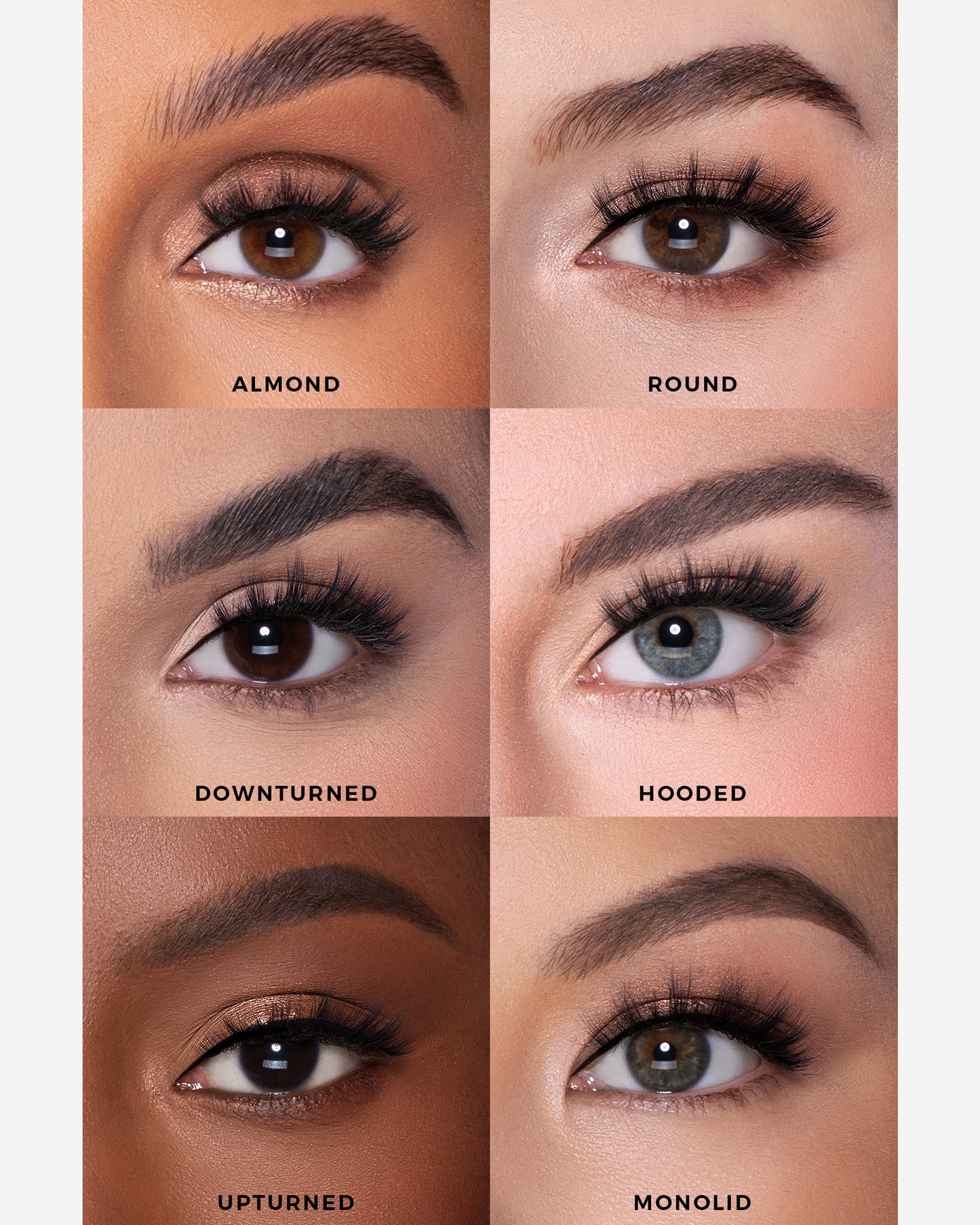 Lilly Lashes | Everyday | Miami | Eye Crops for Different Eye Shapes