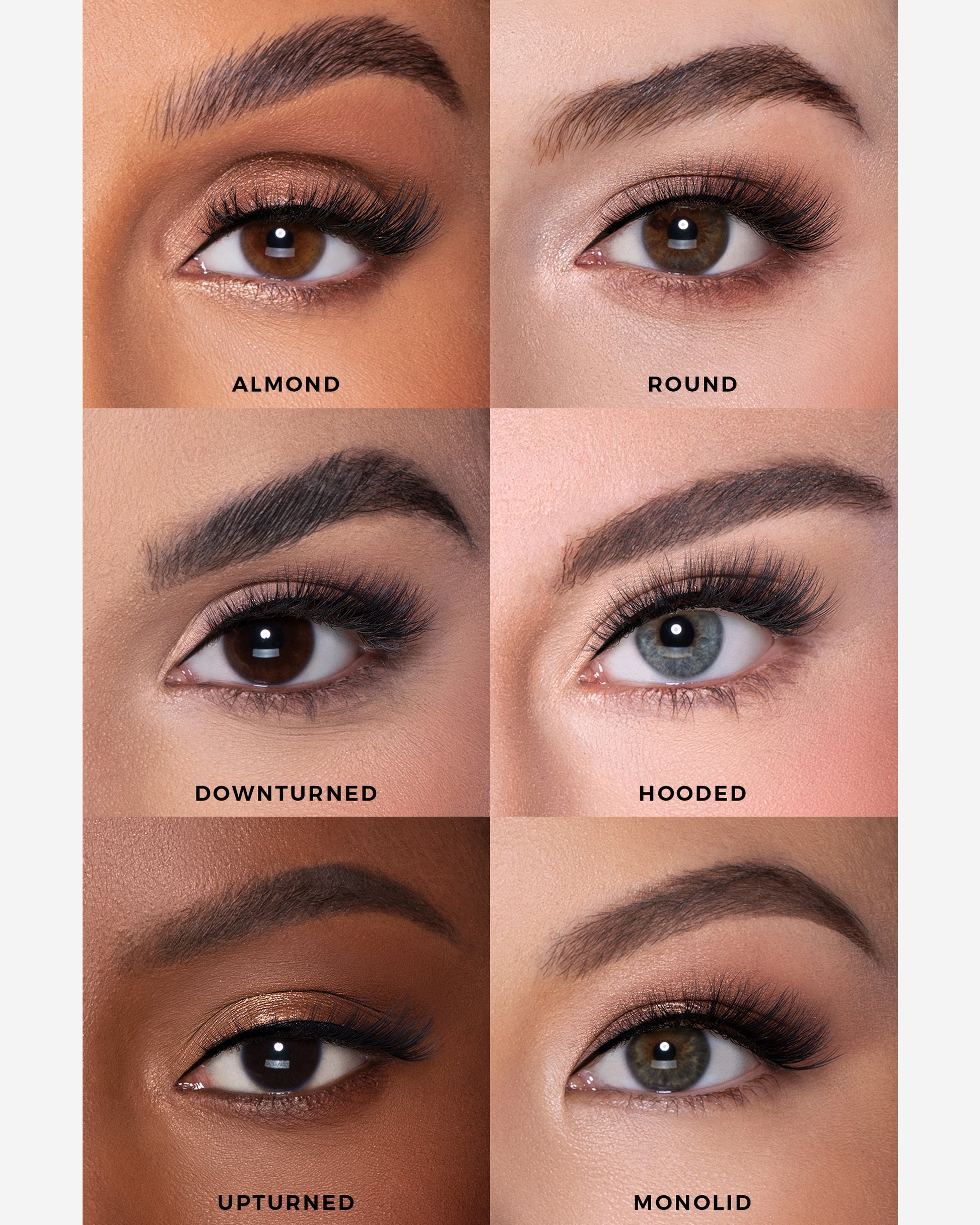 Lilly Lashes | Everyday | Naturale | Eye Crops for Different Eye Shapes