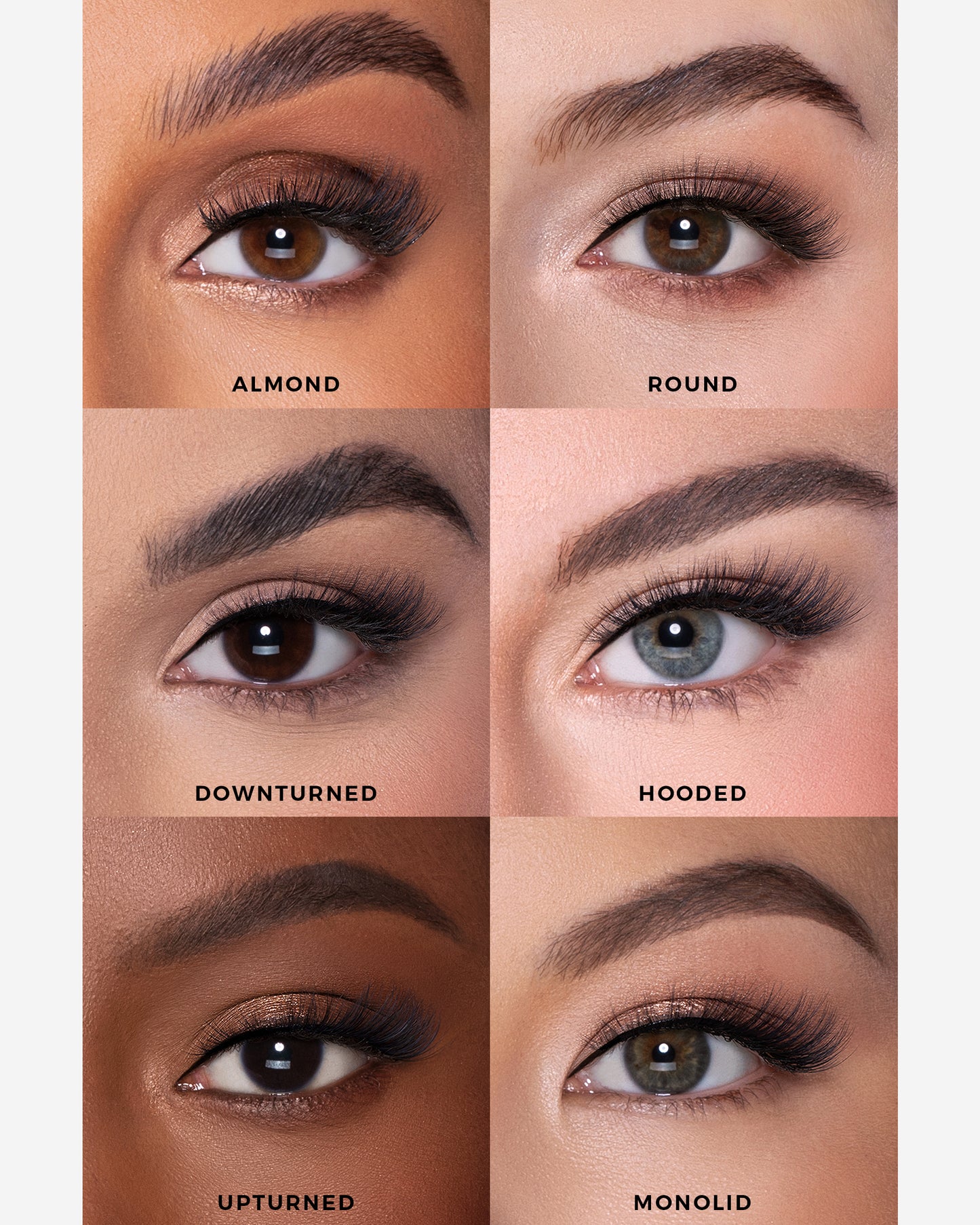 Lilly Lashes | Everyday | Unveil | Eye Crops for Different Eye Shapes