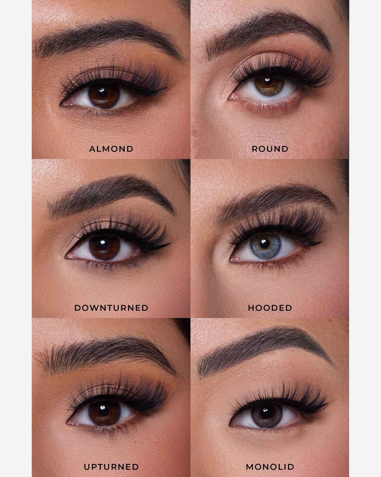 Lilly Lashes | LS Drama | Swanky | Eye Crops for Different Eye Shapes