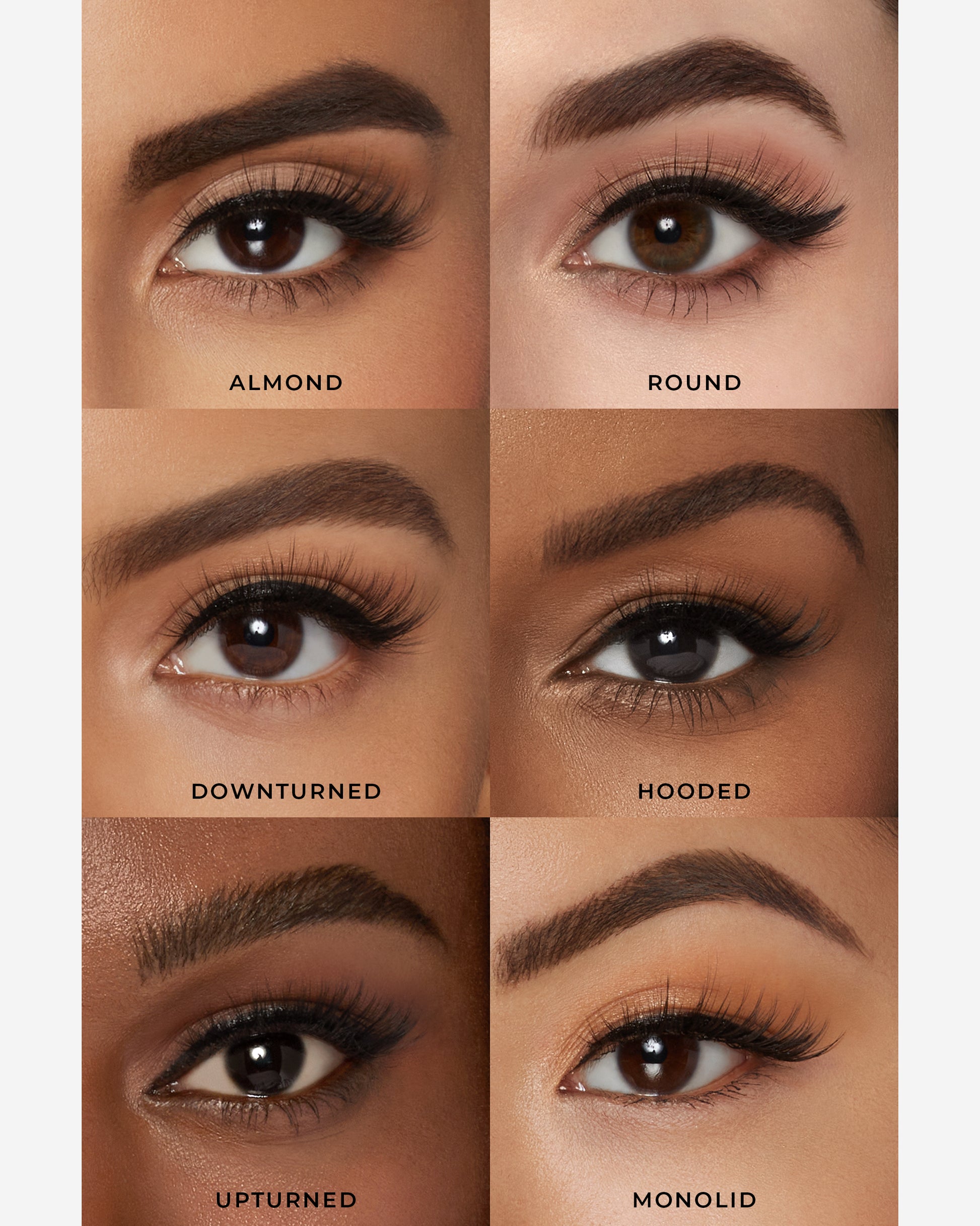 Lilly Lashes | Luxury Synthetic Lite Lashes | Classy False Lash | Eye Crops for Different Eye Shapes