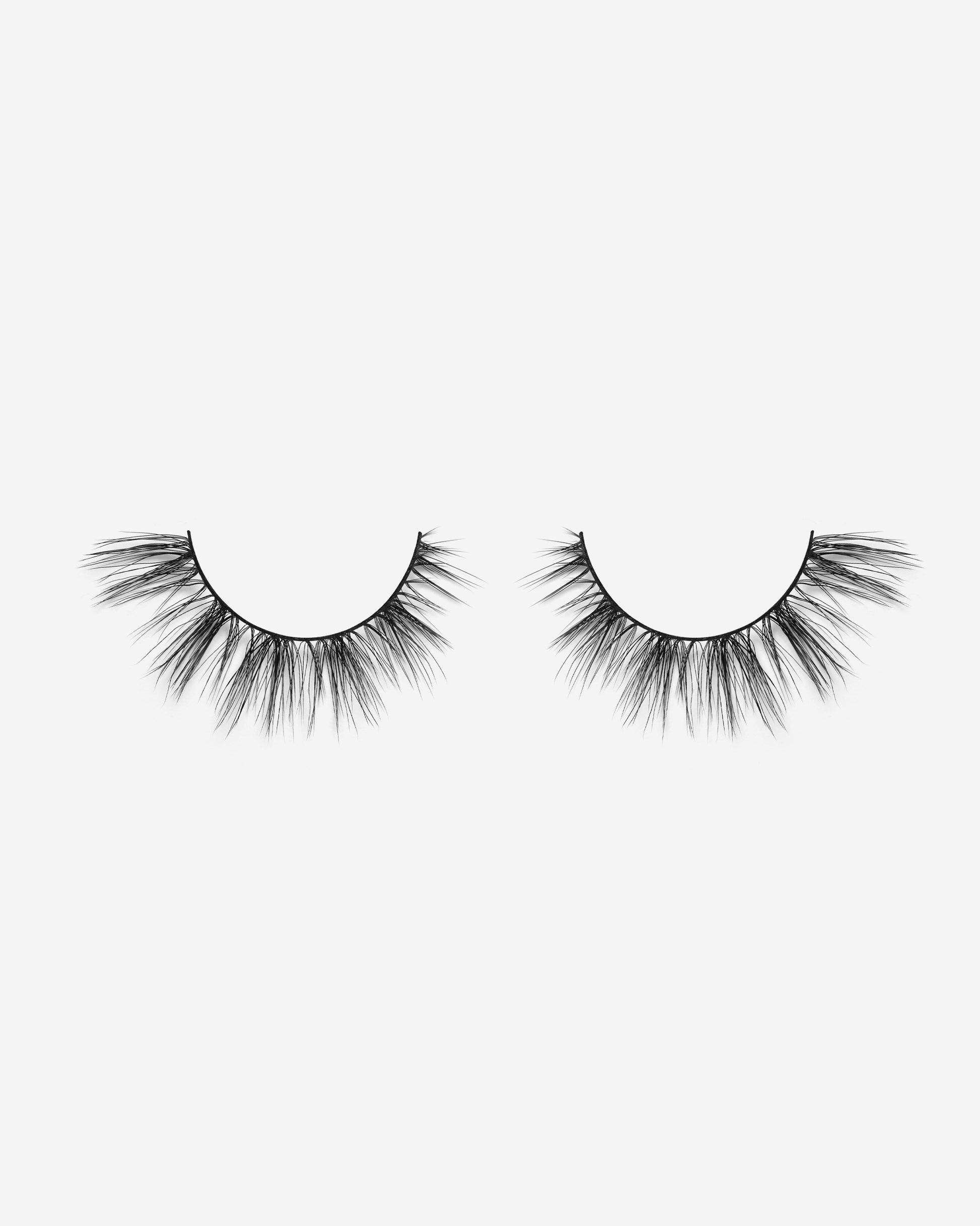 Lilly Lashes | Luxury Synthetic Lite Lashes | Exclusive False Lash | Side by Side