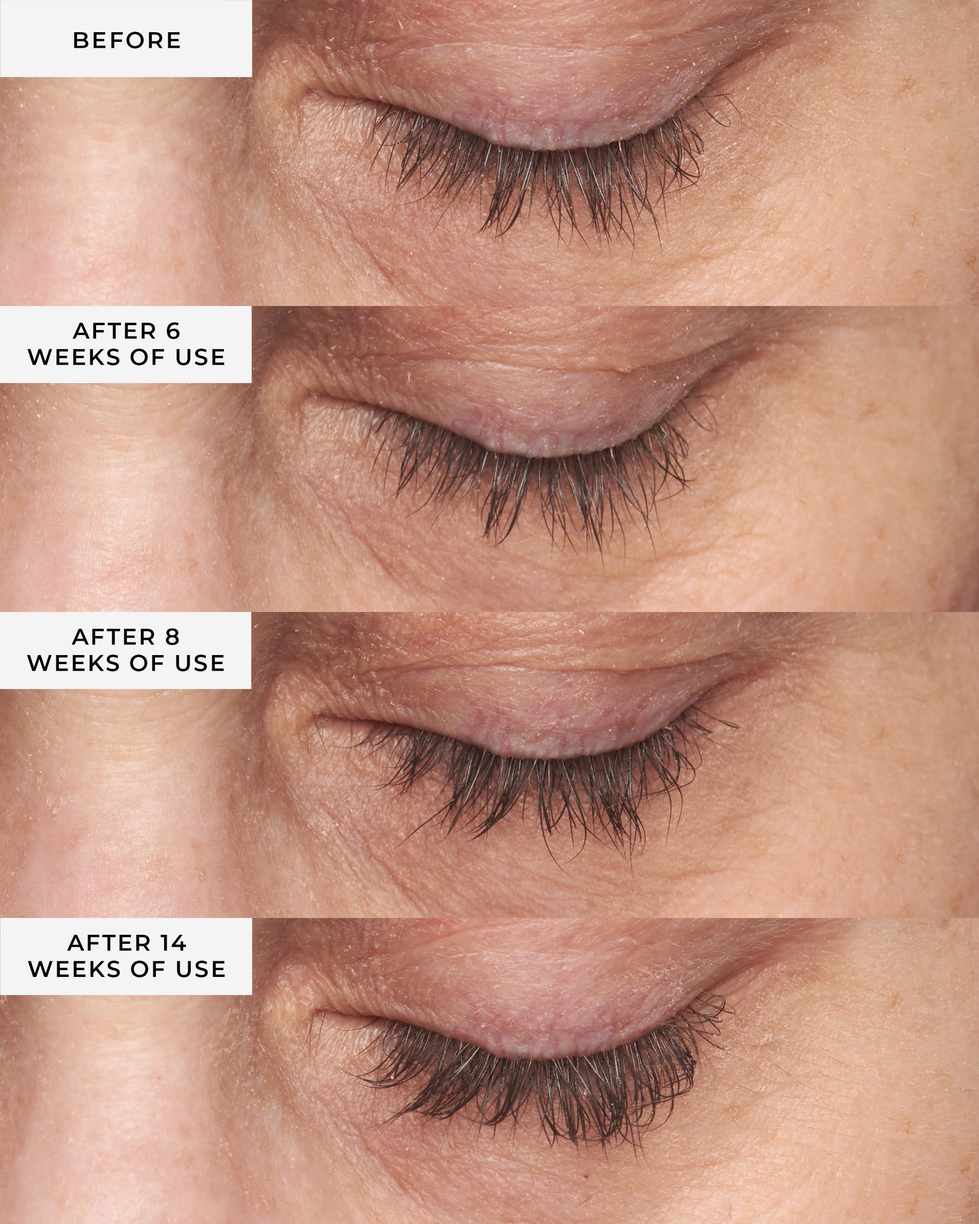 Lilly Lashes | Serum | Level Up | Before/ After