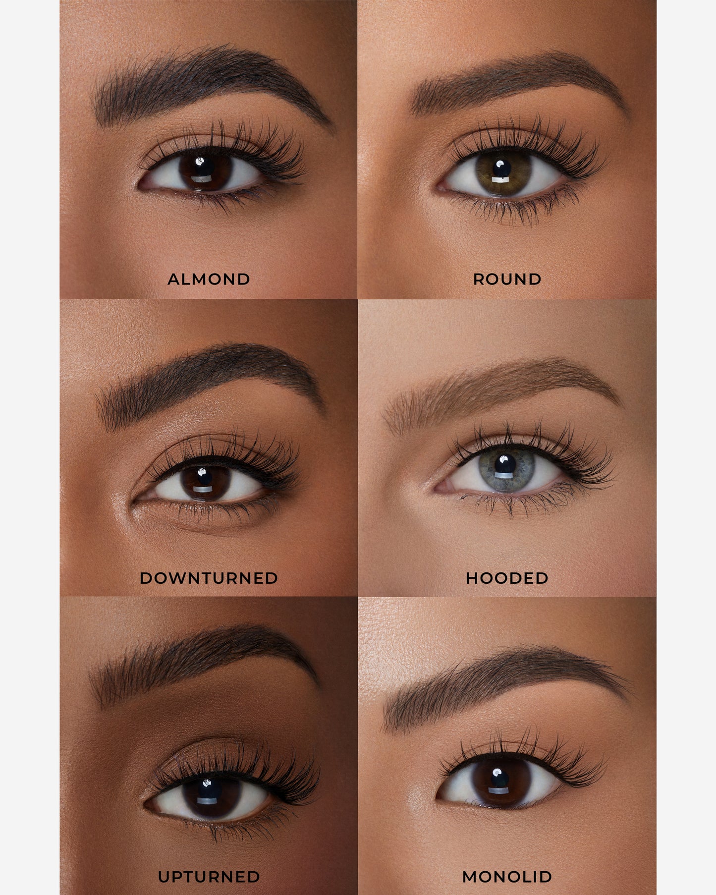 Lilly Lashes | Lite Faux Mink | Royalty | Eye Crops for Different Eye Shapes